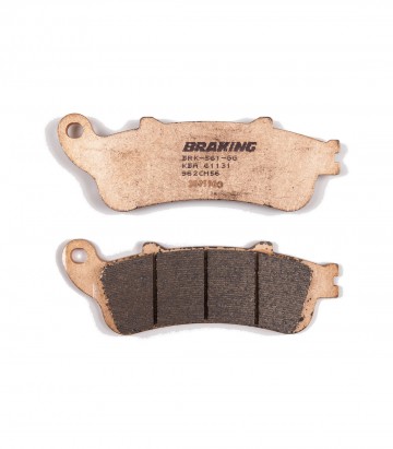 Pastillas de Freno Braking Sinterizadas Honda GL Gold Wing 1800 (01-17), Gold Wing F6B 1800 (13-17), Gold Wing F6C 1800 (14-17) 