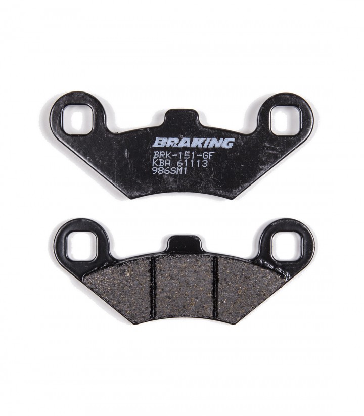 Pastillas de Freno Braking Semimetálicas Peugeot Metropolis 400 (15-16) 986SM1