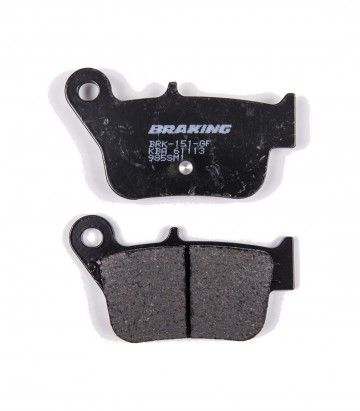 Braking Semi-metallic Brake Pads for SYM Maxsym 400 (11-15), Maxsym 400 ABS (12-17), Maxsym I 600 (14-18), Maxsym I Sport 600 (1
