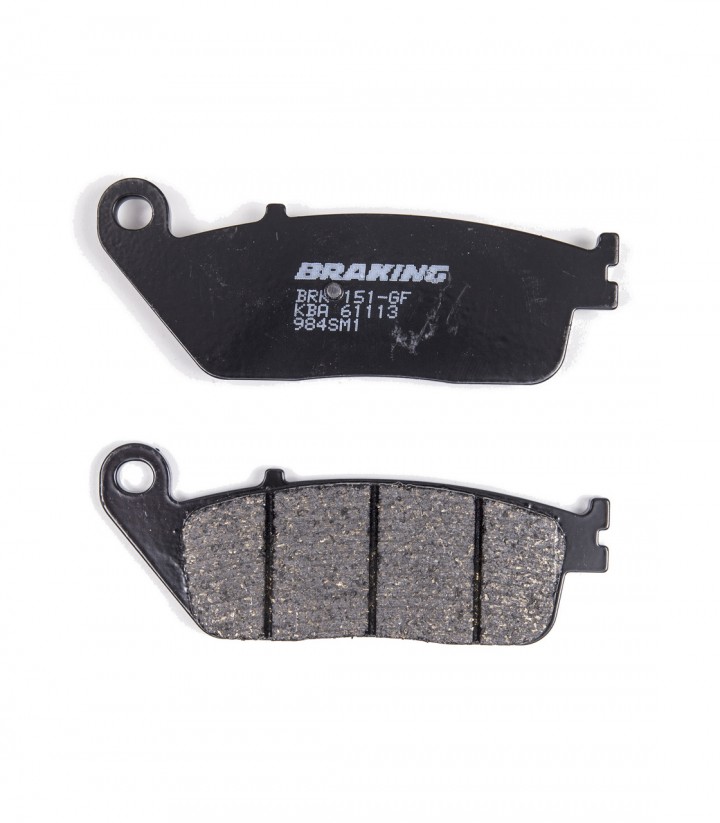 Bremsbeläge Braking Halbmetall Kymco Xciting 400I (12-17), 500 (04-11) 984SM1