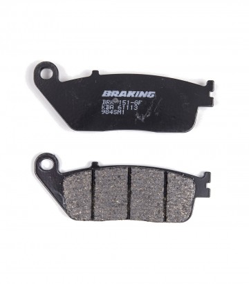 Braking Semi-metallic Brake Pads for Kymco Xciting 400 (12-16), Xciting 500 (04-09), Xciting 400 ABS (14-17), Xciting 500 R (07-