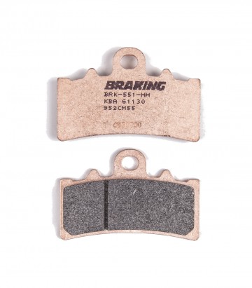 Pastillas de Freno Braking Sinterizadas para Varios modelos de Aprilia, BMW, Fantic, Husqvarna, KTM y Triumph 952CM55