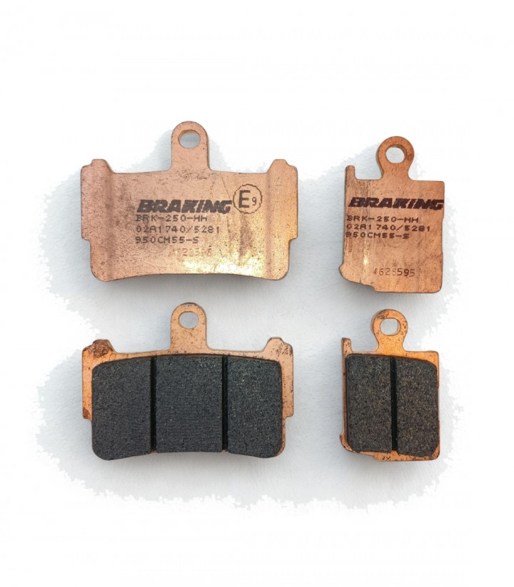 Bremsbeläge Braking Sintermetall Honda VFR1200F (10-16) 950CM55