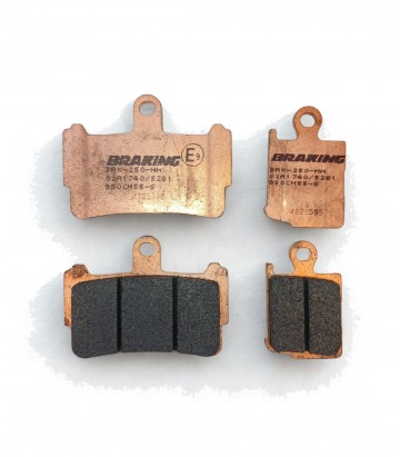 Pastillas de Freno Braking Sinterizadas Honda VFR 1200 F (10-16), VFR F DCT 1200 (10-16) 950CM55