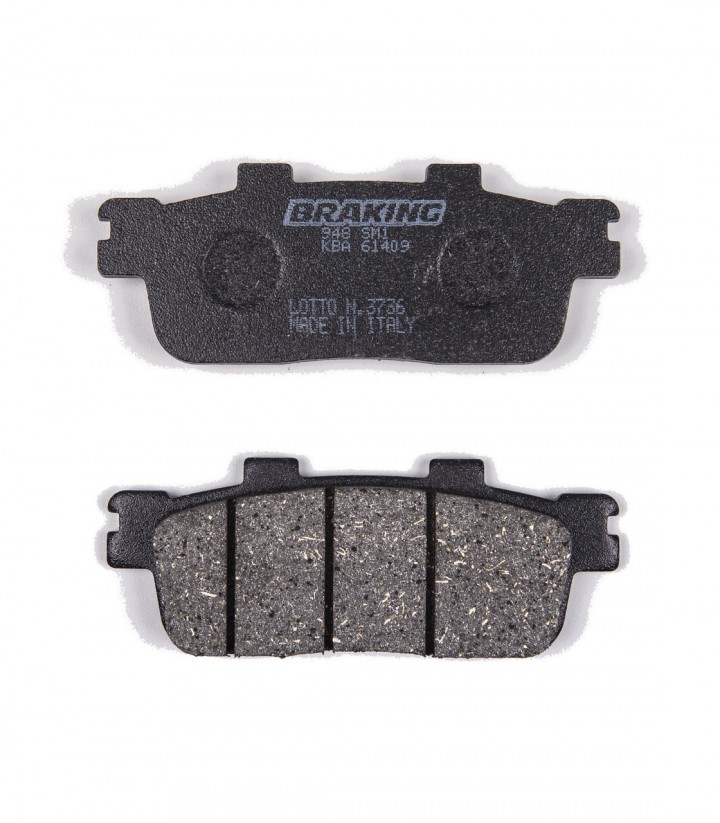 Bremsbeläge Braking Halbmetall several Kymco, Peugeot and SYM models 948SM1