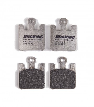 Pastillas de Freno Braking Semimetálicas Kawasaki ZX-10R 1000 (04-07), ZX12R Ninja 1200 (04-06), ZX6R Ninja 636 (03-06), ZX6RR N