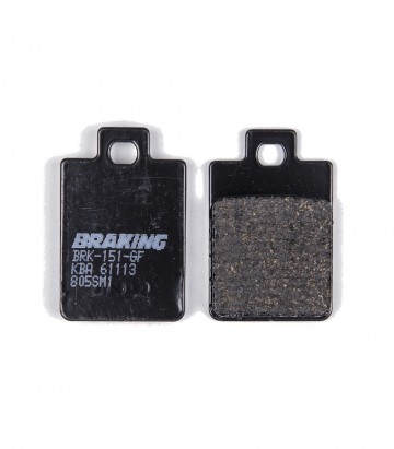 Pastillas de Freno Braking Semimetálicas Piaggio NRG 50 (96-01), Sfera 80 (91), Sfera 4T 125 (96-01), Sfera ET2 50 (97), Sfera R