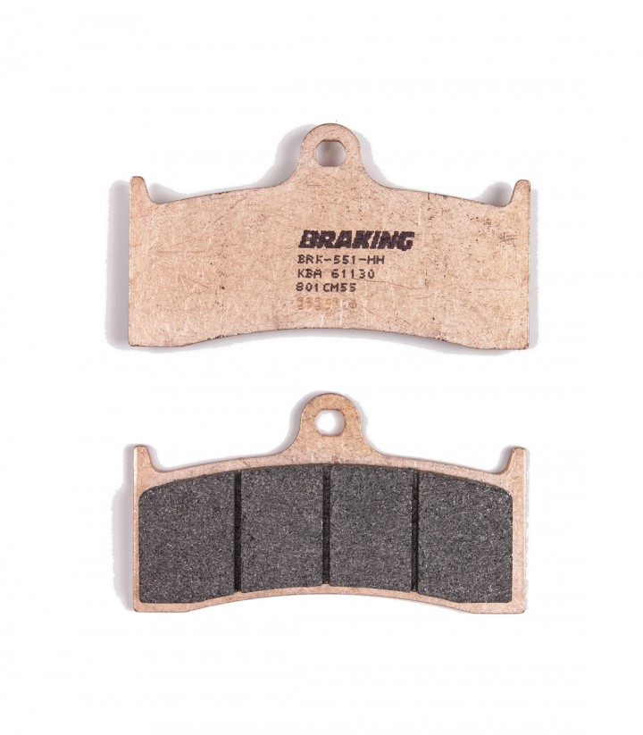 Pastillas de Freno Braking Sinterizadas para Varios modelos de Buell, Honda, Kawasaki y MV Agusta 801CM55