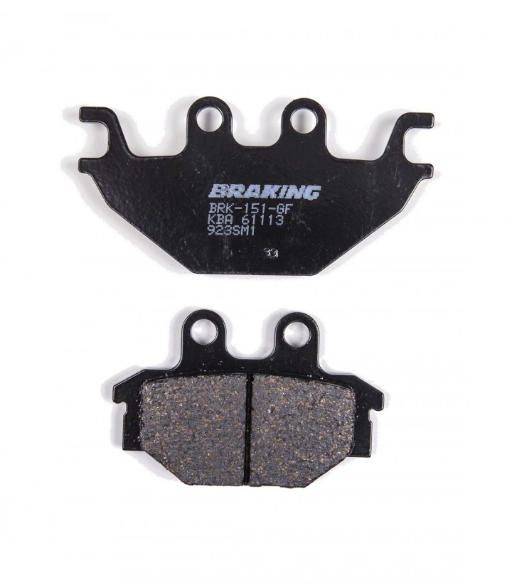 Pastillas de Freno Braking Semimetálicas para Varios modelos de Adly, Can-Am, CPI, Hercules, Kymco, SYM y Yamaha 923SM1