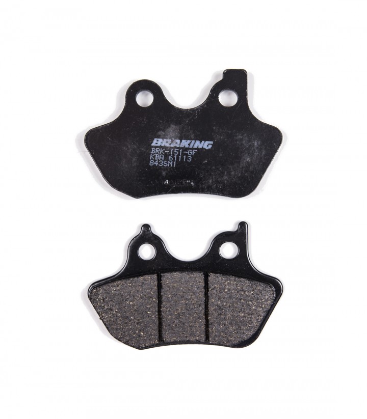 Bremsbeläge Braking Halbmetall several Harley-Davidson models 843SM1