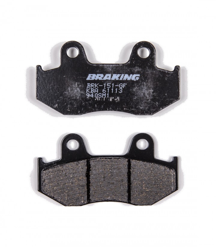 Pastillas de Freno Braking Semimetálicas Honda NHX 110(08-09), SCV Lead 110(08-09), Suzuki Burgman 250 (98-03), Burgman 400 (99-
