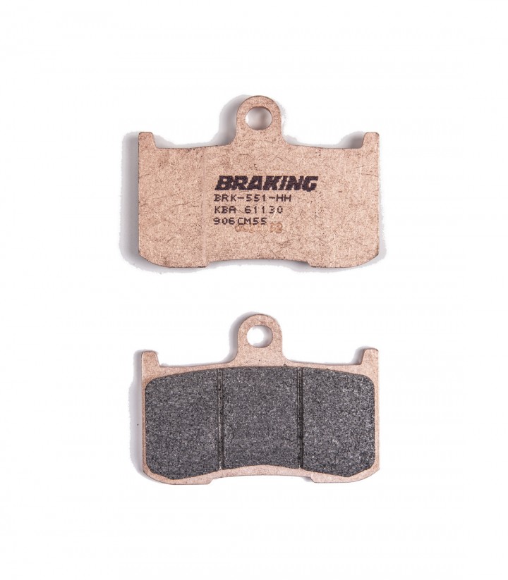 Pastillas de Freno Braking Sinterizadas para Varios modelos de Indian, Kawasaki, Suzuki, Triumph y Victory 906CM55
