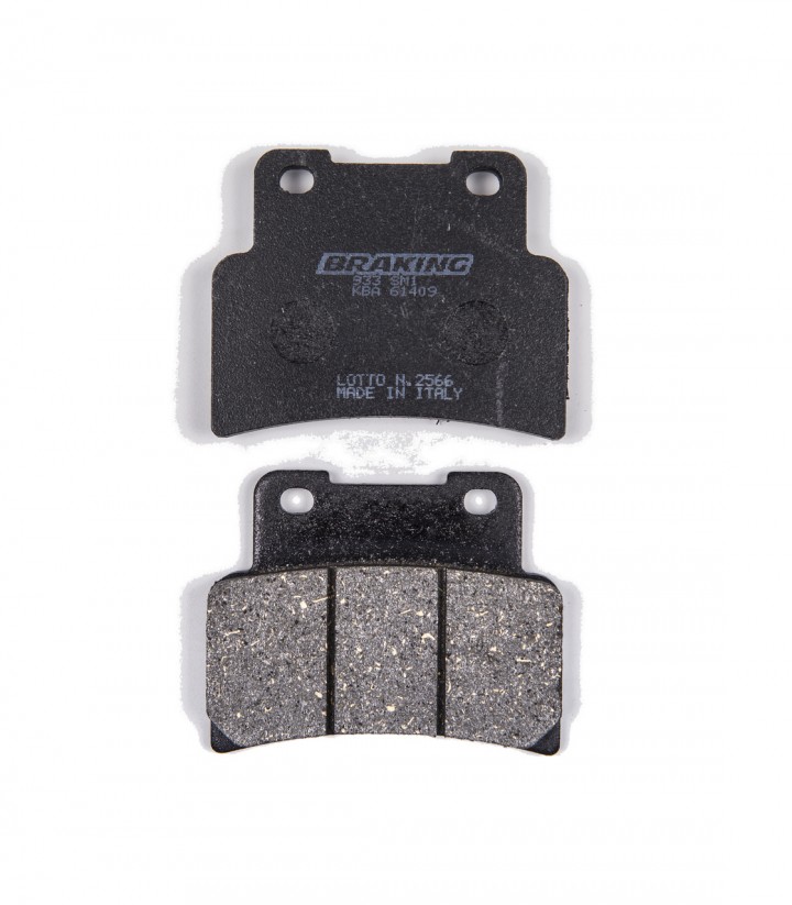 Pastillas de Freno Braking Semimetálicas para Varios modelos de Aprilia, Kymco, SYM y Yamaha 933SM1