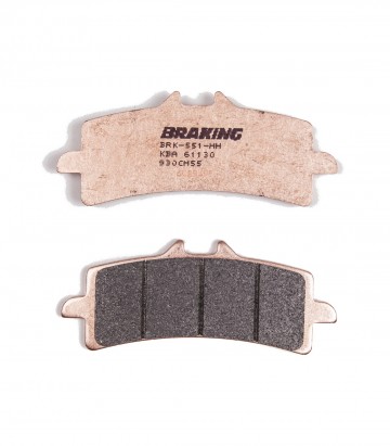 Braking Sintered Brake Pads for Various models of Aprilia, Bimota, BMW, CFMOTO, Ducati, Honda, Husqvarna, Kawasaki, KTM, Moto Mo