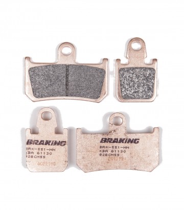 Pastillas de Freno Braking Sinterizadas Yamaha MT01 1670 (07-11), V MAX 1700 (09-16), YZF R1 1000 (07-14) 928CM55
