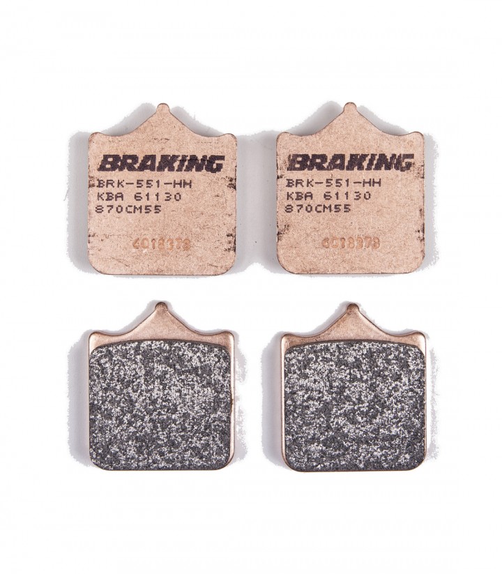 Pastillas de Freno Braking Sinterizadas para Varios modelos de Aprilia, Benelli, Bimota, Derbi, Ducati, Husqvarna, KTM, Mondial,