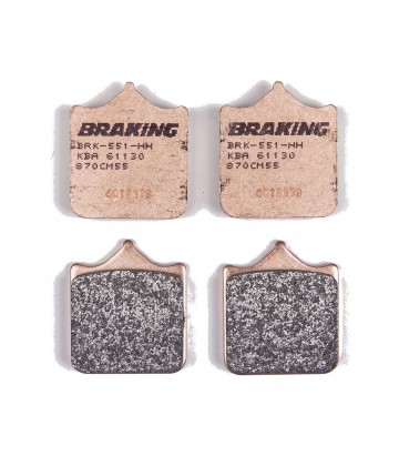 Pastillas de Freno Braking Sinterizadas para Varios modelos de Aprilia, Benelli, Bimota, Derbi, Ducati, Husqvarna, KTM, Mondial,