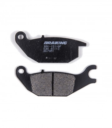 Braking Semi-metallic Brake Pads for Honda CBR 125 R (03-11), GB 350 S (25), XLV Varadero 125 (01-11), Yamaha Tricity 125 (14-20