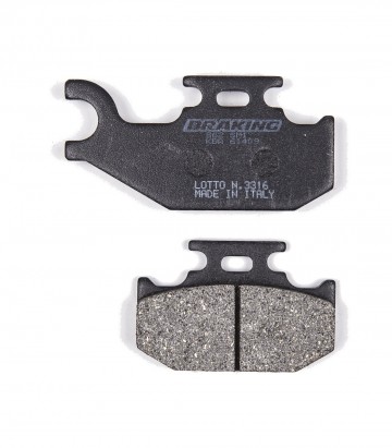 Braking Semi-metallic Brake Pads for Benelli Caffe Nero 250 (08), Suzuki Burgman 125 (07-12/14), Burgman 200 (07-14), Burgman 12