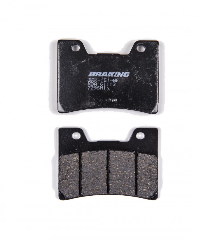 Pastillas de Freno Braking Semimetálicas Yamaha FZR Exup 1000 (90-91), FZR 600 R (90-91), TDM 850 (96-01), V MAX 1200 (93-06) 72