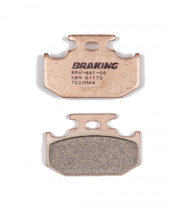 Pastillas de Freno Braking Sinterizadas para Varios modelos de Kawasaki, Suzuki y Yamaha 722CM44
