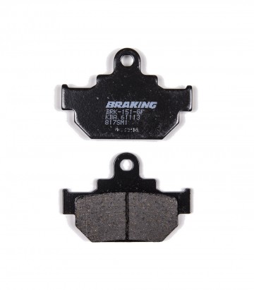 Braking Semi-metallic Brake Pads for Suzuki GZ Marauder 125(98-10), TU 250 X (96), VL Intruder 125/250 (00-01) 817SM1