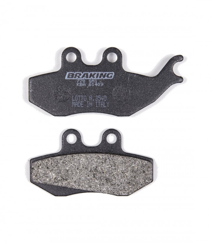 Pastillas de Freno Braking Semimetálicas para Varios modelos de Aprilia, Benelli, Beta, Derbi, Fantic, GasGas, Gilera, Honda, Ma