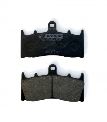 Braking Semi-metallic Brake Pads for Kawasaki VN Mean Streak 1500 (02-03), VN Mean Streak 1600 (04-05), Suzuki VZ Marauder 1600 