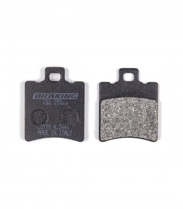 Braking Semi-metallic Brake Pads for Various models of Aprilia, Benelli, Beta, Derbi, Gilera, Honda, Italjet, KTM, Malaguti, MBK
