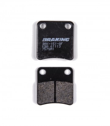 Pastillas de Freno Braking Semimetálicas para Varios modelos de Cagiva, Daelim, Honda y SYM 757SM1