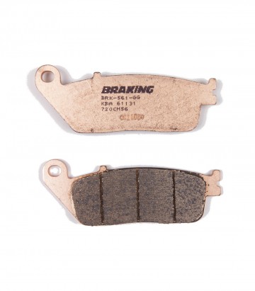 Pastillas de Freno Braking Sinterizadas para Varios modelos de Honda, Indian, Triumph y Victory 720CM56