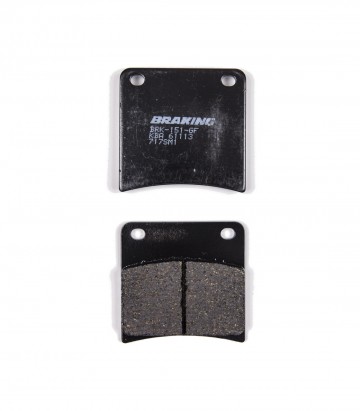 Pastillas de Freno Braking Semimetálicas Suzuki GSX 750 (89-92), GSX 1100 F (88-93), GSX 600 F (88-97), GSX G 1100 (91-95), VX 8