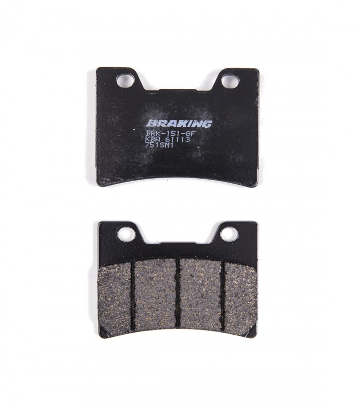 Pastillas de Freno Braking Semimetálicas Yamaha FZR Exup 1000 (92-93), FZR 600 R (92-95) 751SM1