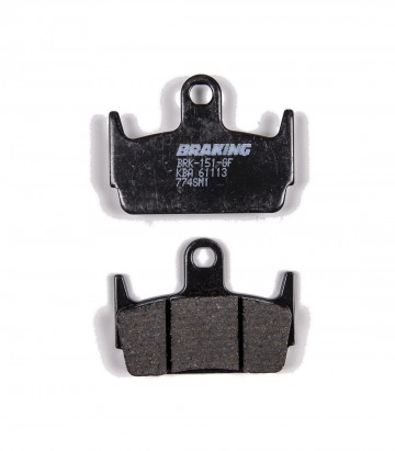 Braking Semi-metallic Brake Pads for Honda SZX X 8RS 50 (98-04), SZX X 8RX 50 (98-04), Kymco Heroism 150 (95-97), Sniper DD 50 (