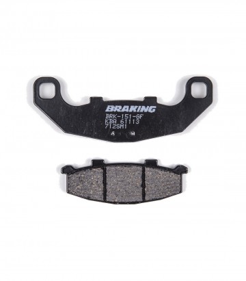 Braking Semi-metallic Brake Pads for Various models of Kawasaki & Suzuki 712SM1