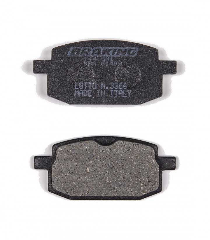 Pastillas de Freno Braking Semimetálicas para Varios modelos de Agrati Garelli, Fantic, Italjet, MBK, PGO, Villa y Yamaha 744SM1