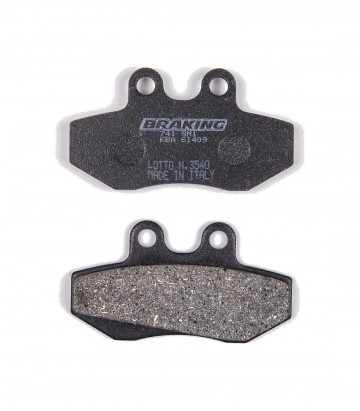 Braking Semi-metallic Brake Pads for Various models of Aprilia, Beta, Bultaco, Derbi, Fantic, GasGas, Gilera, KTM, Peugeot, Riej