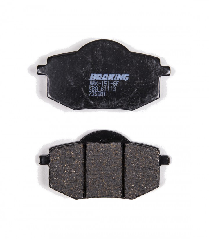 Pastillas de Freno Braking Semimetálicas Yamaha XV Virago 250 (89-94), XV Virago 400 (88), XV Virago 535(89-95) 735SM1
