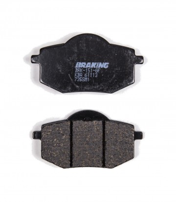 Braking Semi-metallic Brake Pads for Yamaha XV Virago 250 (89-94), XV Virago 400 (88), XV Virago 535(89-95) 735SM1
