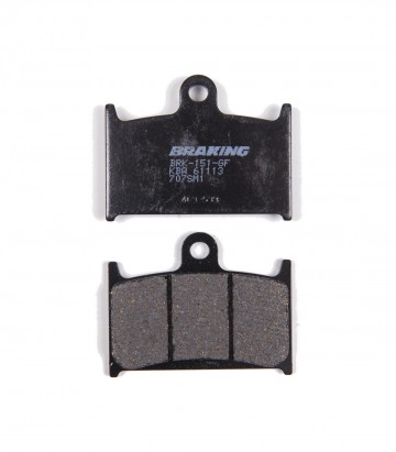 Pastillas de Freno Braking Semimetálicas Yamaha FZR 250 R (89), TZ Competition 125 (94-97), TZ Competition 250 (90-91), TZ GP 25