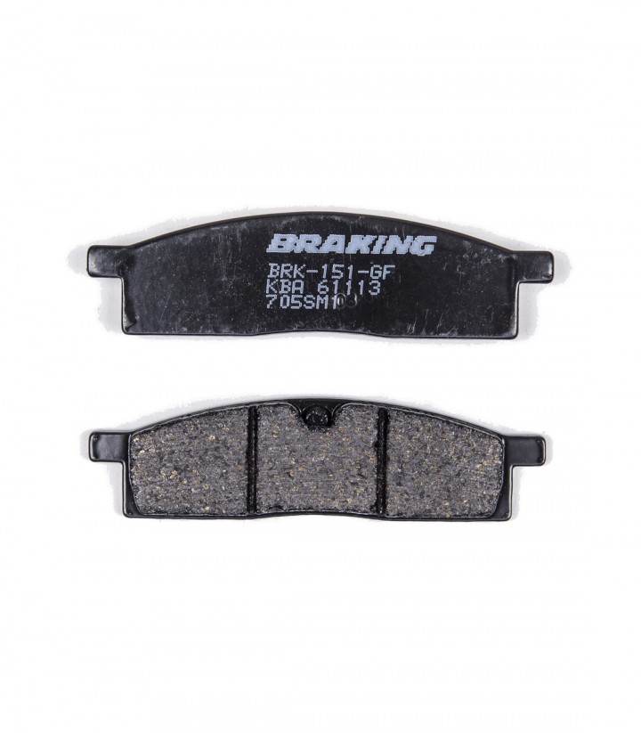 Pastillas de Freno Braking Semimetálicas Yamaha DT LCD 50 (96), TT 125 R (00-07), TT R LWE 125 (05-20), YZ 65 (18-26), YZ 80 (86