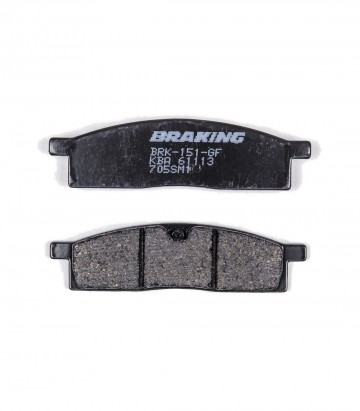 Braking Semi-metallic Brake Pads for Yamaha DT LCD 50 (96), TT 125 R (00-07), TT R LWE 125 (05-20), YZ 65 (18-26), YZ 80 (86-01)