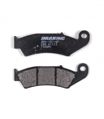 Pastillas de Freno Braking Semimetálicas para Varios modelos de Honda 700SM1