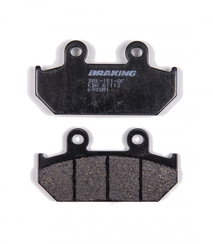 Bremsbeläge Braking Halbmetall several Cagiva and Honda models 690SM1