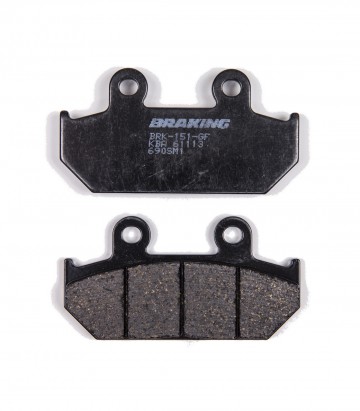 Pastillas de Freno Braking Semimetálicas para Varios modelos de Cagiva y Honda 690SM1