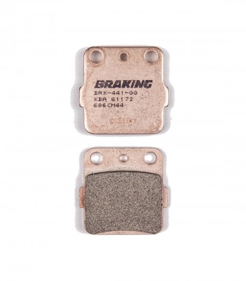 Braking Sintered Brake Pads for Various models of Arctic Cat, Honda, Husqvarna, Hyosung, Kawasaki, Suzuki & Yamaha 686CM44