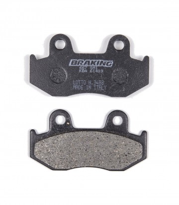 Braking Semi-metallic Brake Pads for Various models of Honda 667SM1