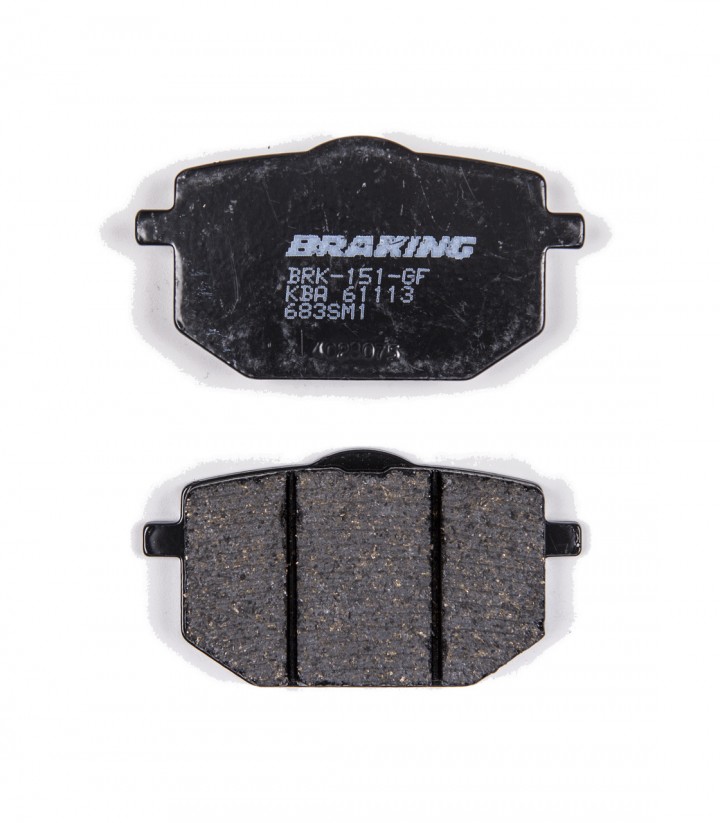 Bremsbeläge Braking Halbmetall Yamaha TT 600 / XT 600/Tenere (86-91) 683SM1