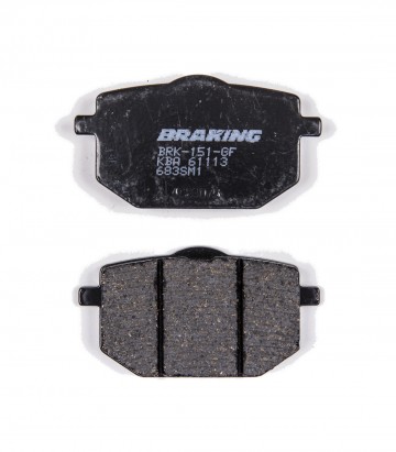 Pastillas de Freno Braking Semimetálicas Yamaha TT 600 (89), XT 600 (87-90), XT 4 Valves 600 (86-89), XT Z Ténéré 600 (86-91) 68