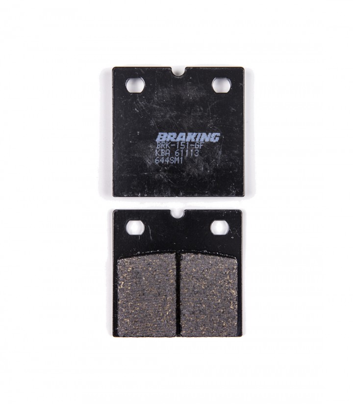 Pastillas de Freno Braking Semimetálicas para Varios modelos de Benelli, BMW y Ducati 644SM1